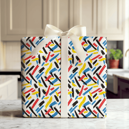 Slashes - Wrapping Paper - Aspen & Arlo
