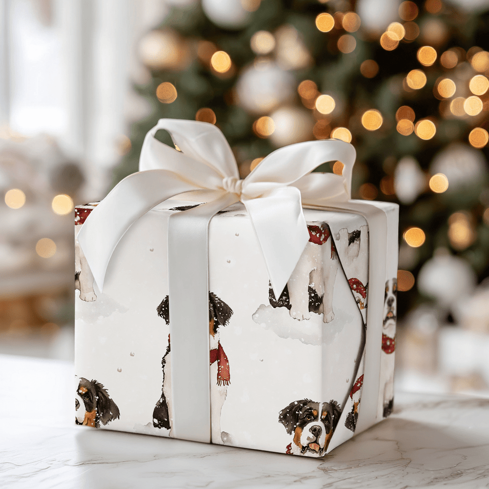 Santas Big Helper - Wrapping Paper - Aspen & Arlo