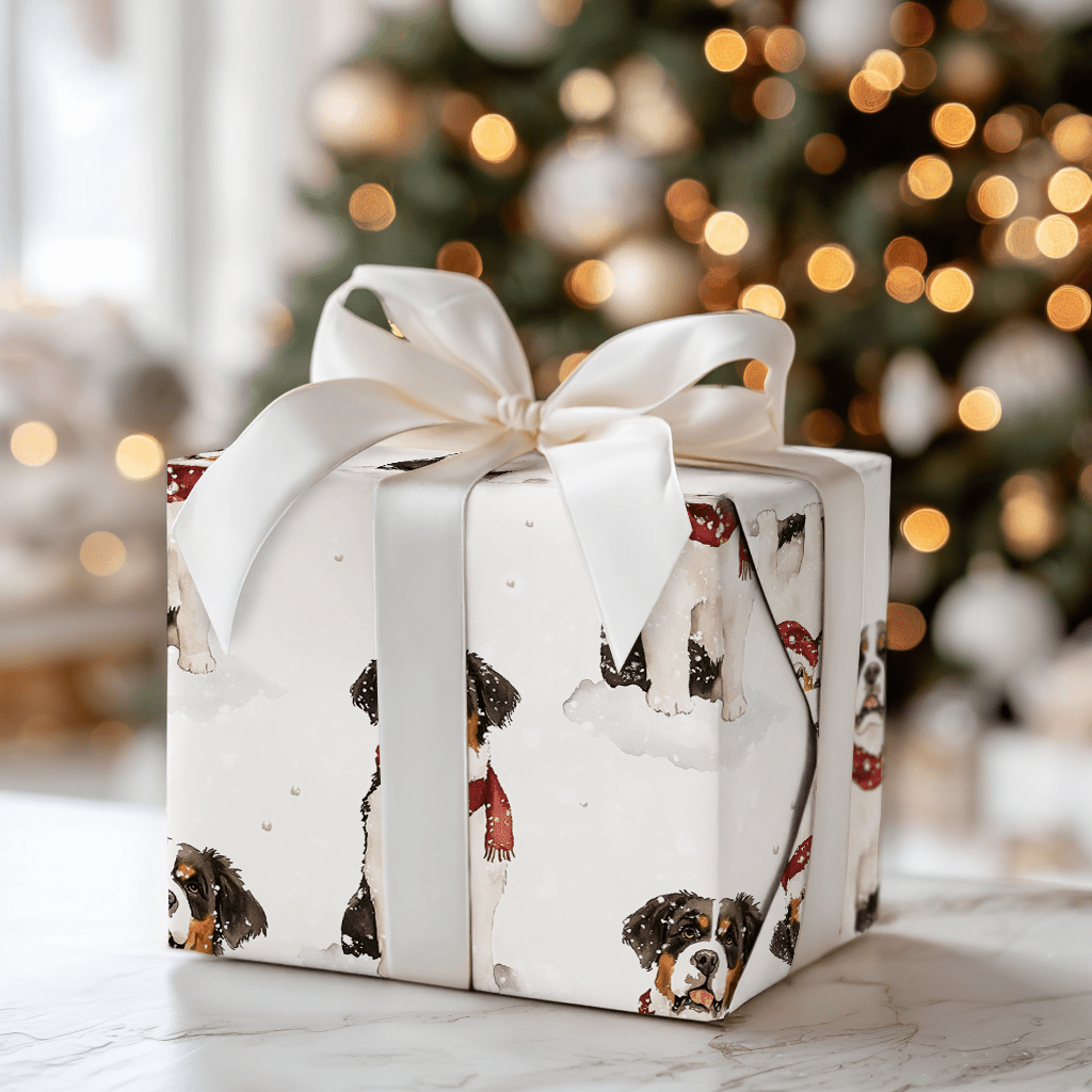 Santas Big Helper - Wrapping Paper - Aspen & Arlo