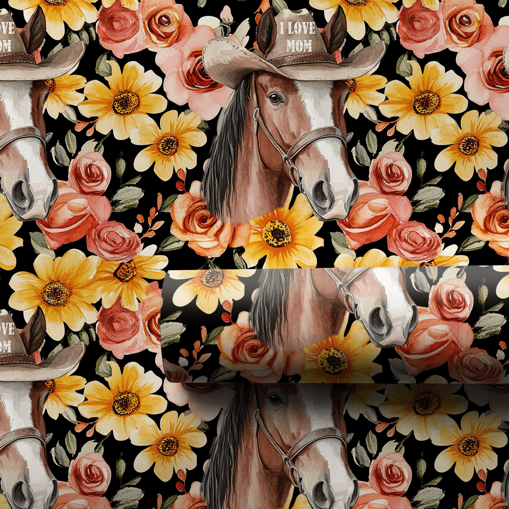 Mom's Favorite Horse - Wrapping Paper - Aspen & Arlo