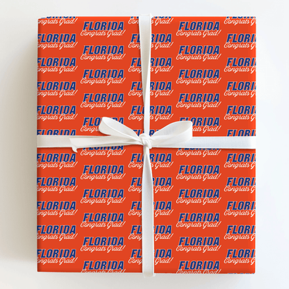 Congrats Florida Grad - Wrapping Paper - Aspen & Arlo