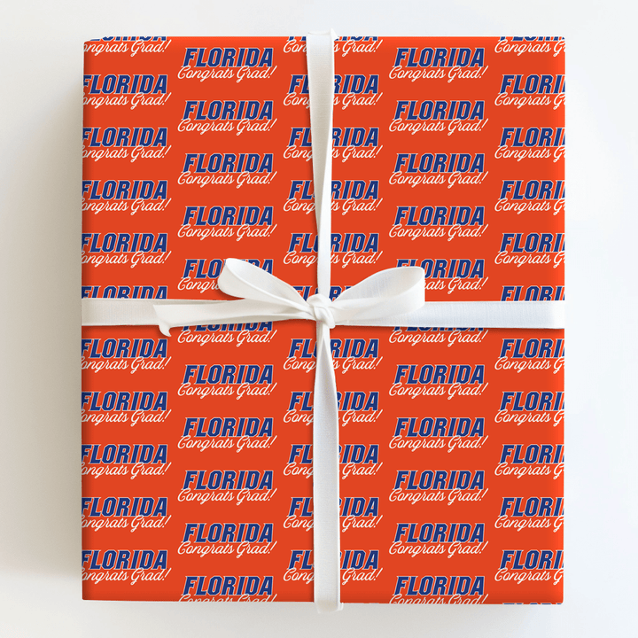 Congrats Florida Grad - Wrapping Paper - Aspen & Arlo