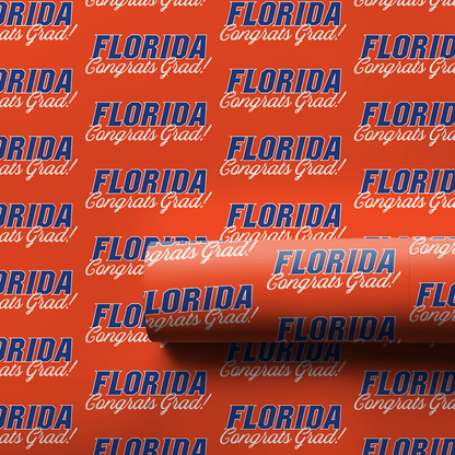 Congrats Florida Grad - Wrapping Paper - Aspen & Arlo