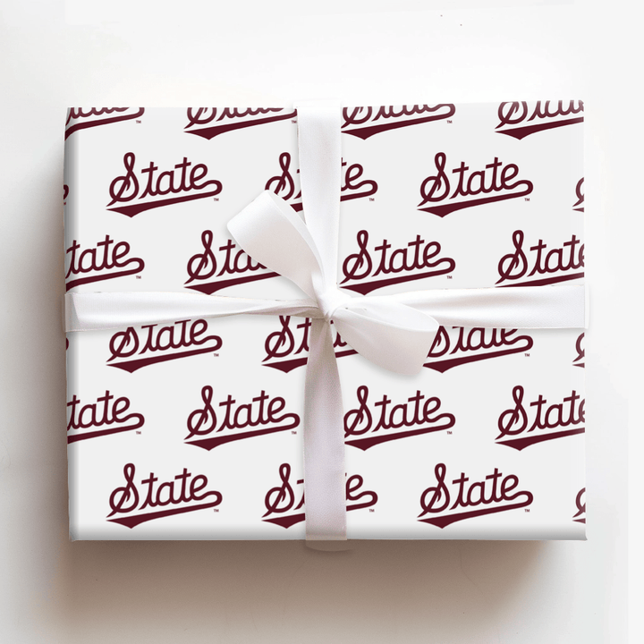 Maroon Marker - Wrapping Paper - Aspen & Arlo