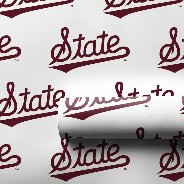 Maroon Marker - Wrapping Paper - Aspen & Arlo
