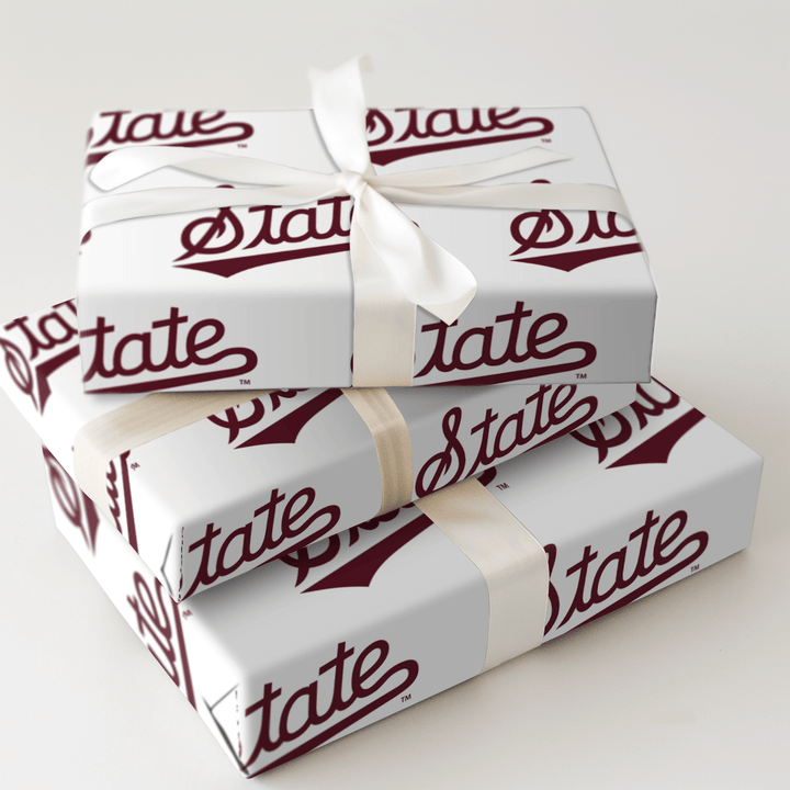 Maroon Marker - Wrapping Paper - Aspen & Arlo