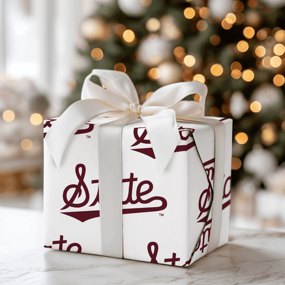 Maroon Marker - Wrapping Paper - Aspen & Arlo