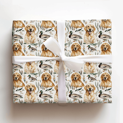 Quack Yeah Golden - Wrapping Paper - Aspen & Arlo