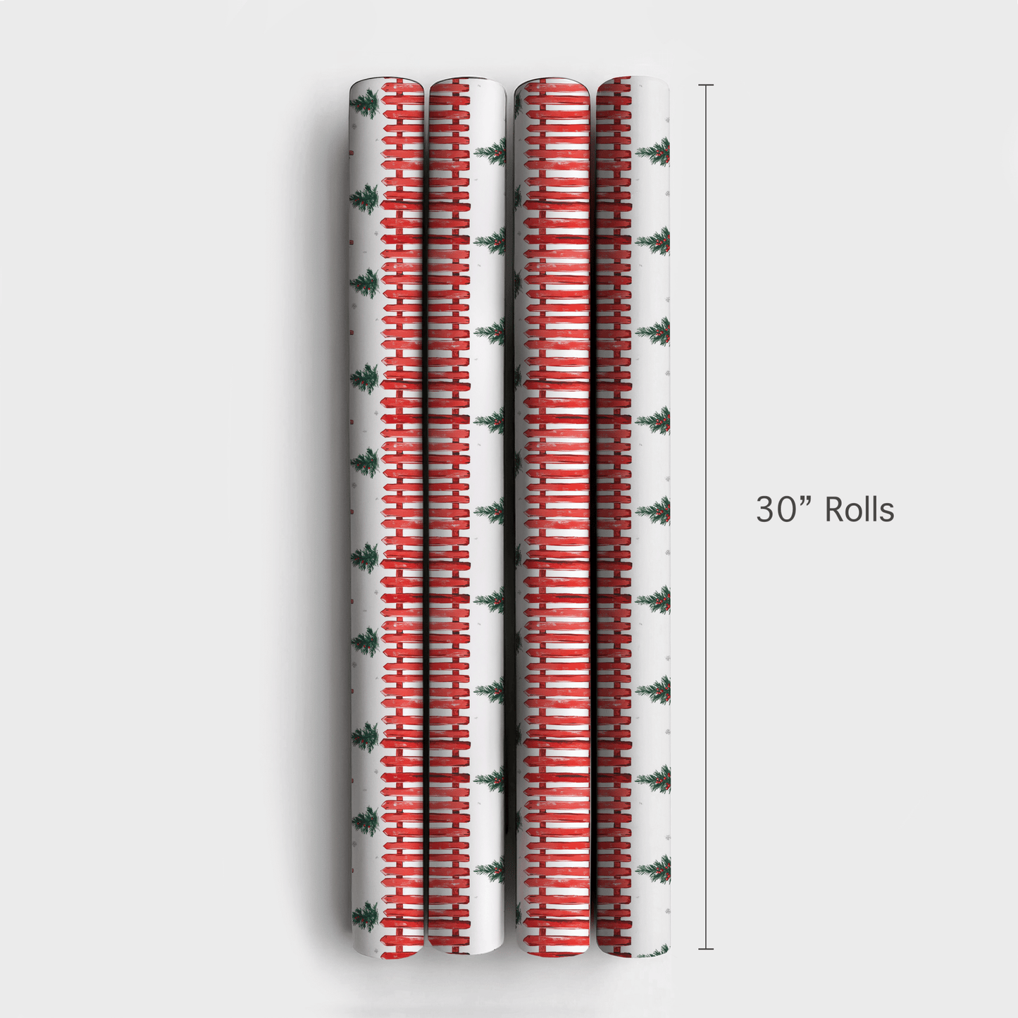 Picket Fence - Wrapping Paper - Aspen & Arlo