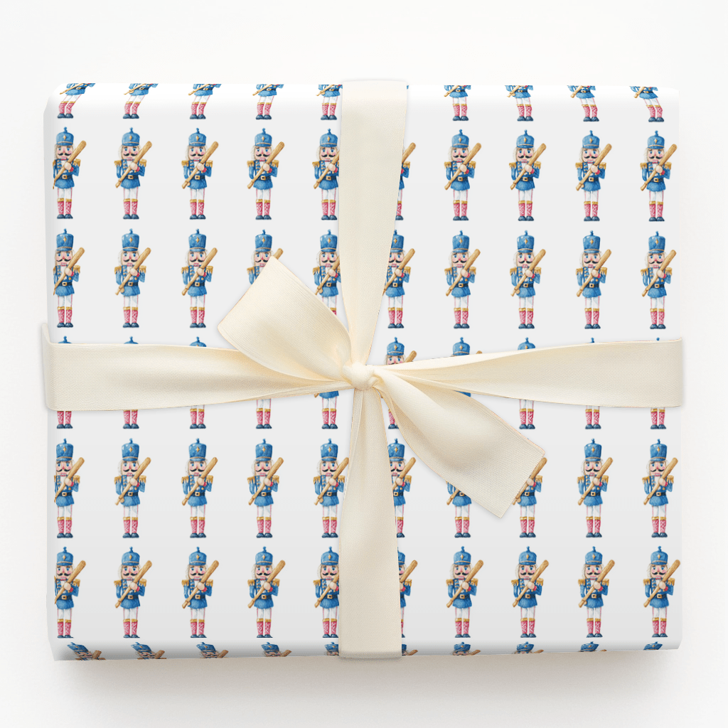 Slugger Soldier - Wrapping Paper - Aspen & Arlo