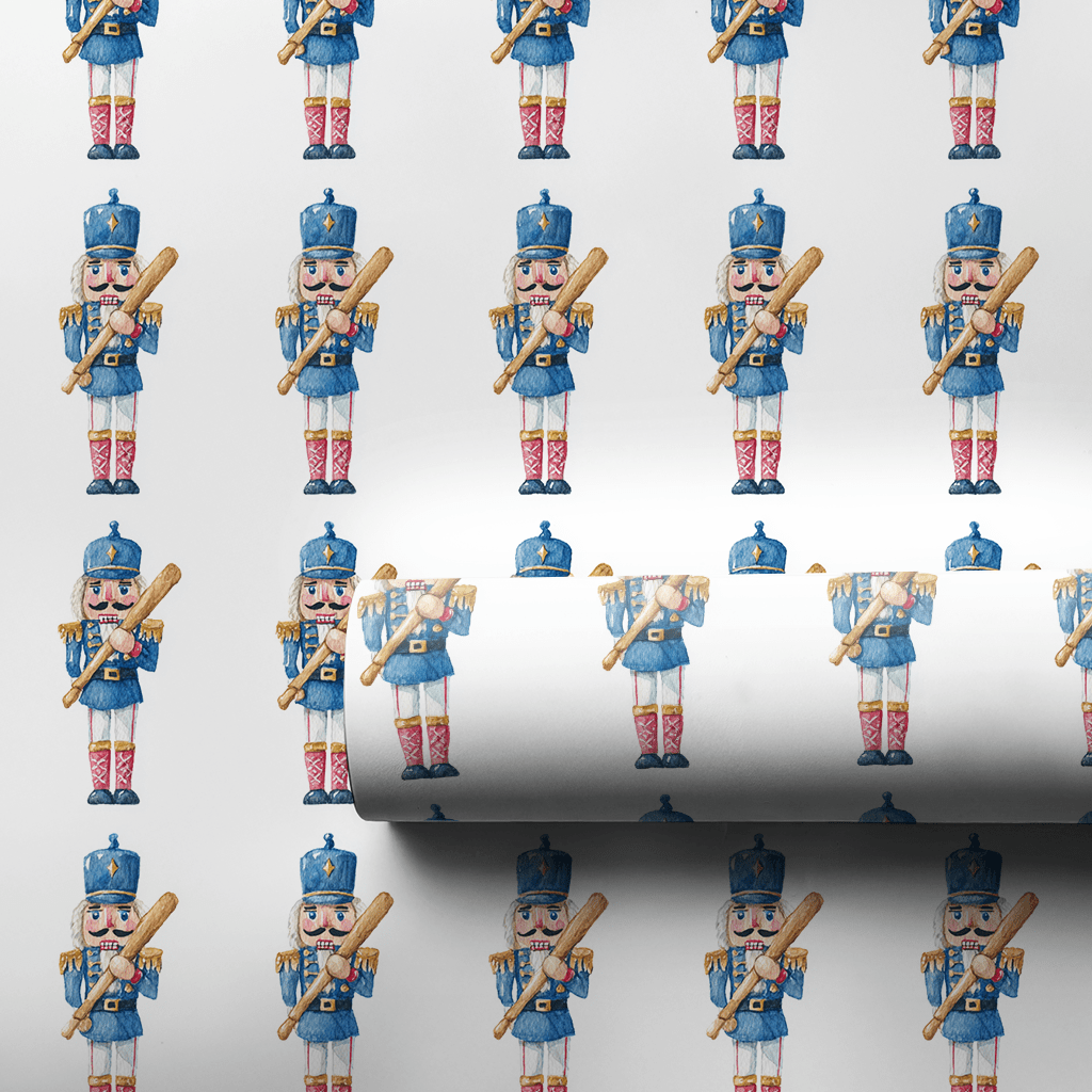Slugger Soldier - Wrapping Paper - Aspen & Arlo