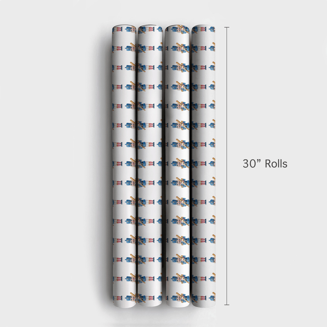 Slugger Soldier - Wrapping Paper - Aspen & Arlo