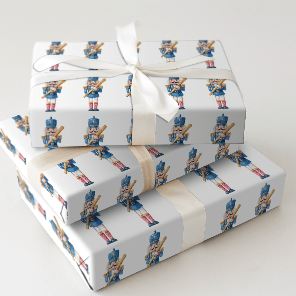 Slugger Soldier - Wrapping Paper - Aspen & Arlo
