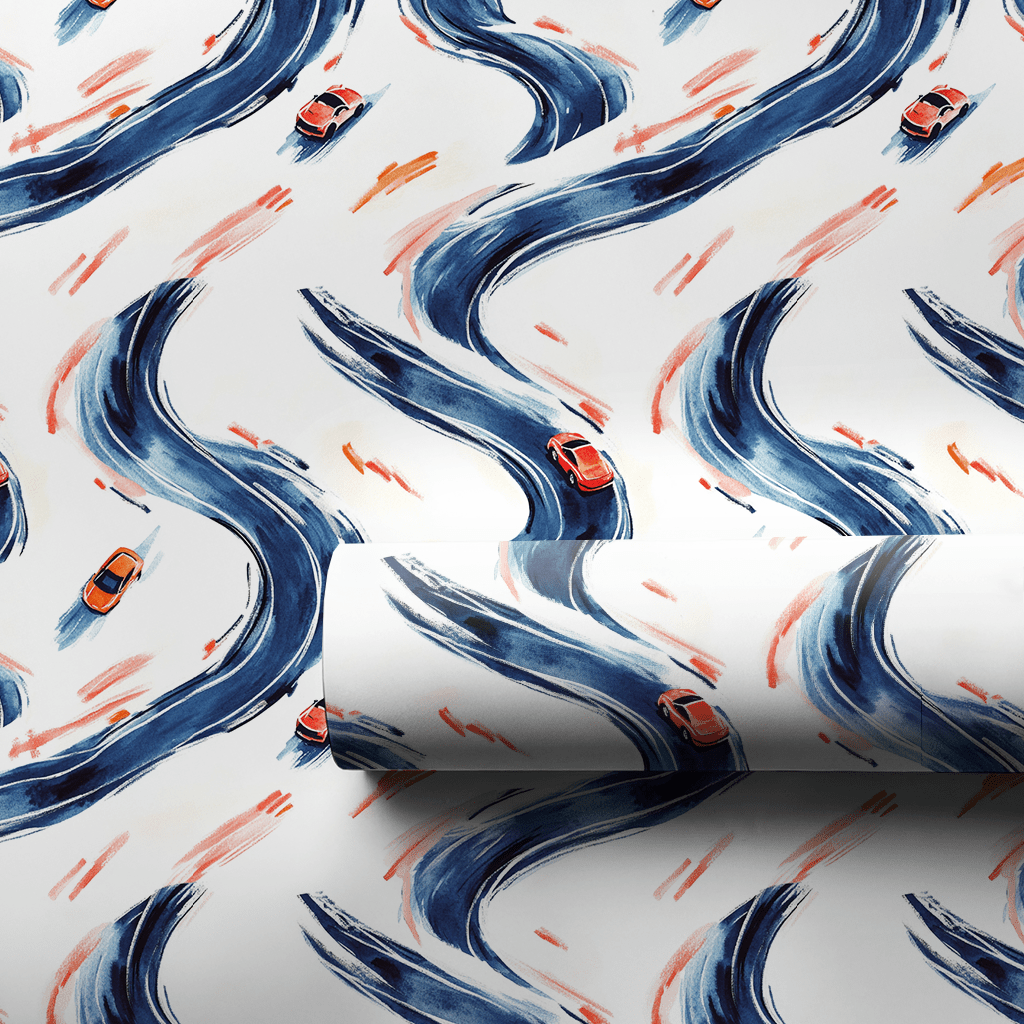 Racing Wild - Wrapping Paper - Aspen & Arlo