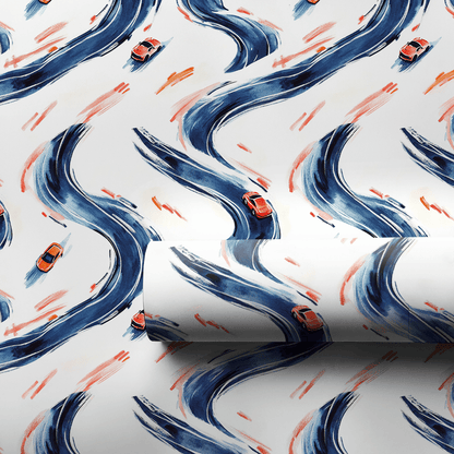 Racing Wild - Wrapping Paper - Aspen & Arlo