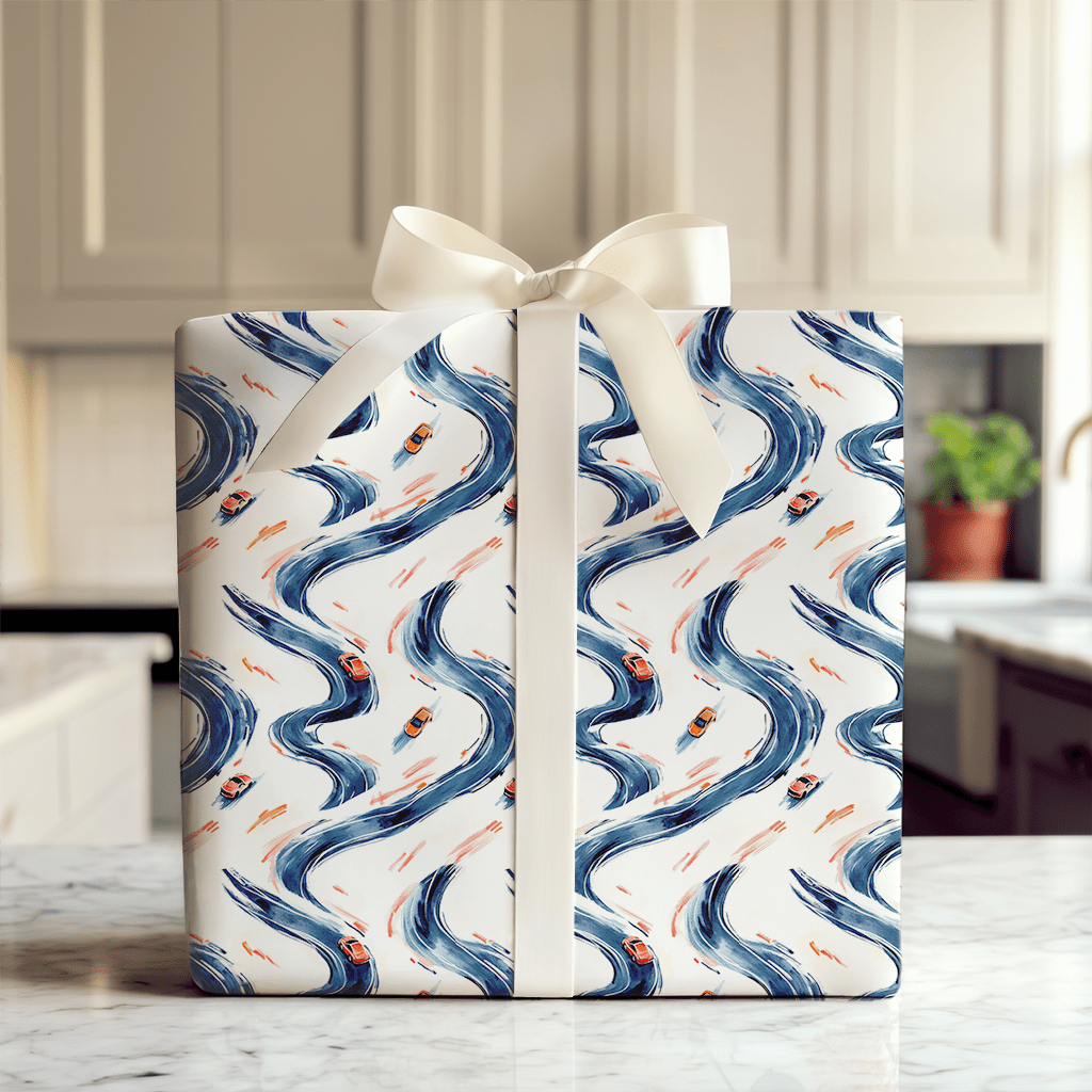 Racing Wild - Wrapping Paper - Aspen & Arlo