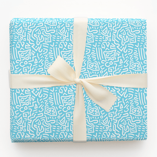 Be Blue - Wrapping Paper - Aspen & Arlo