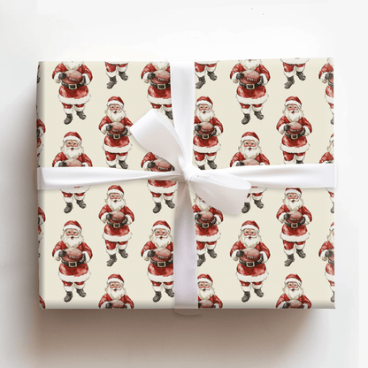 First Down Merry - Wrapping Paper - Aspen & Arlo