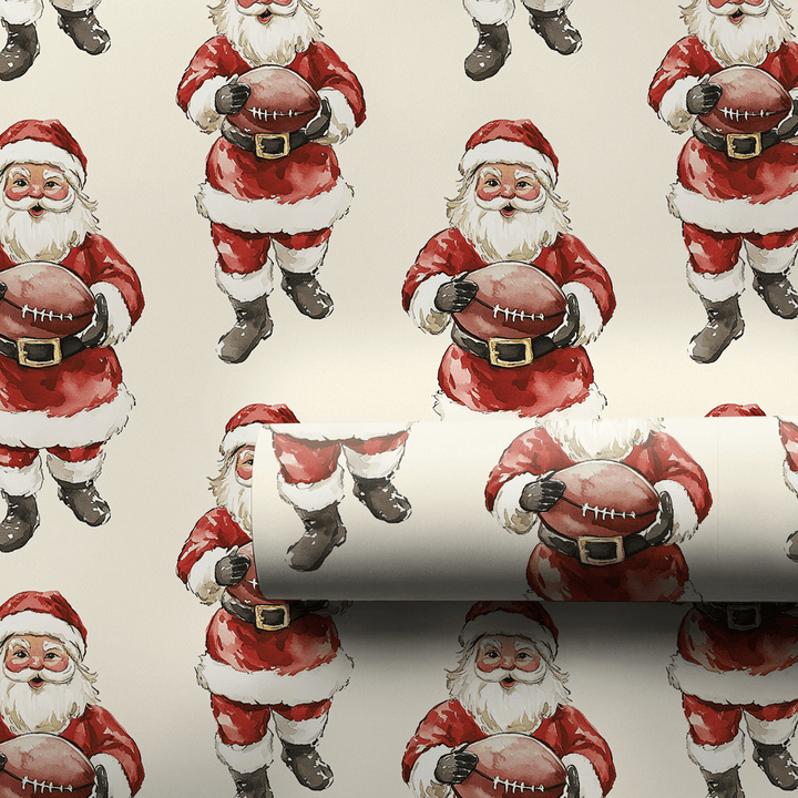 First Down Merry - Wrapping Paper - Aspen & Arlo