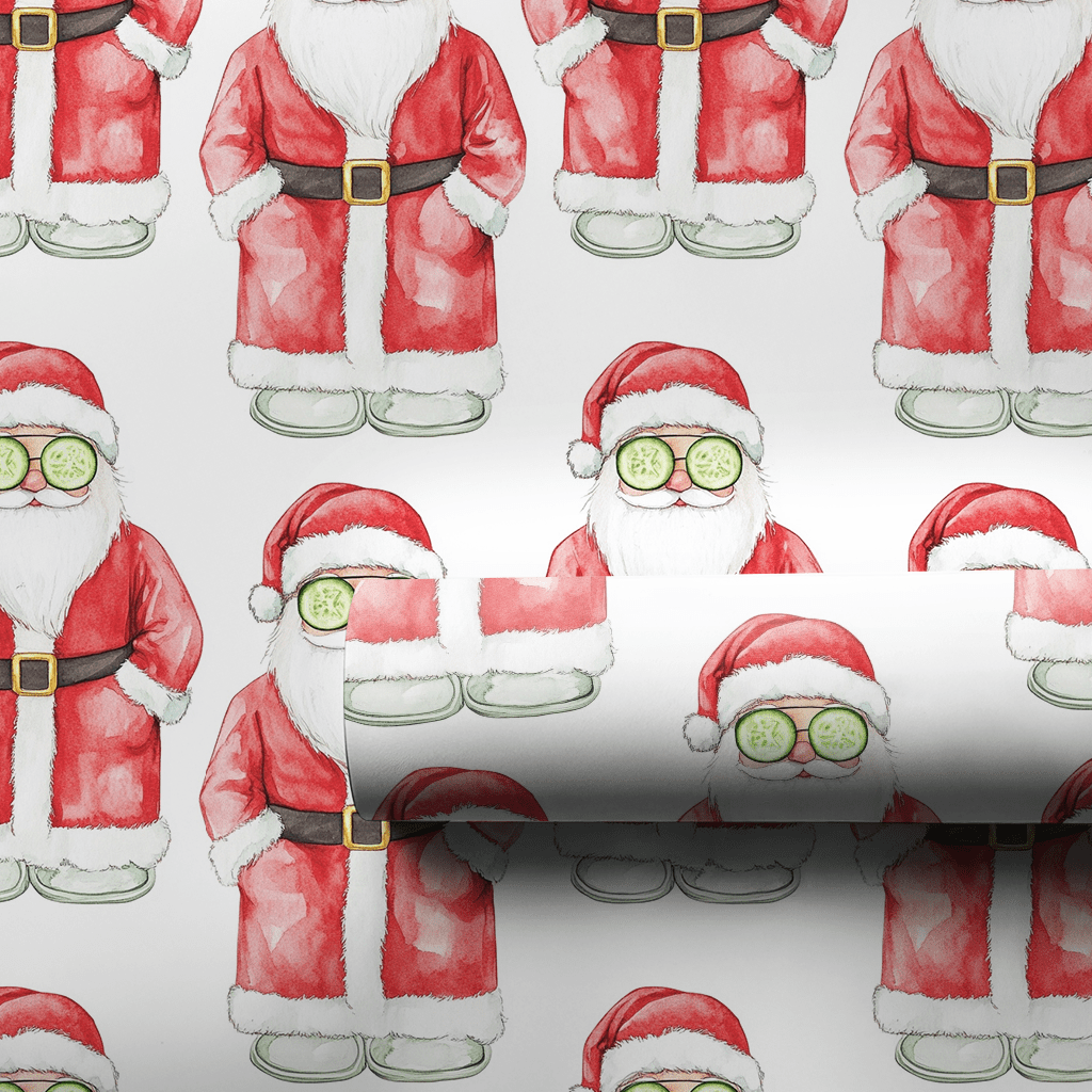 A Claus for Relaxation - Wrapping Paper - Aspen & Arlo
