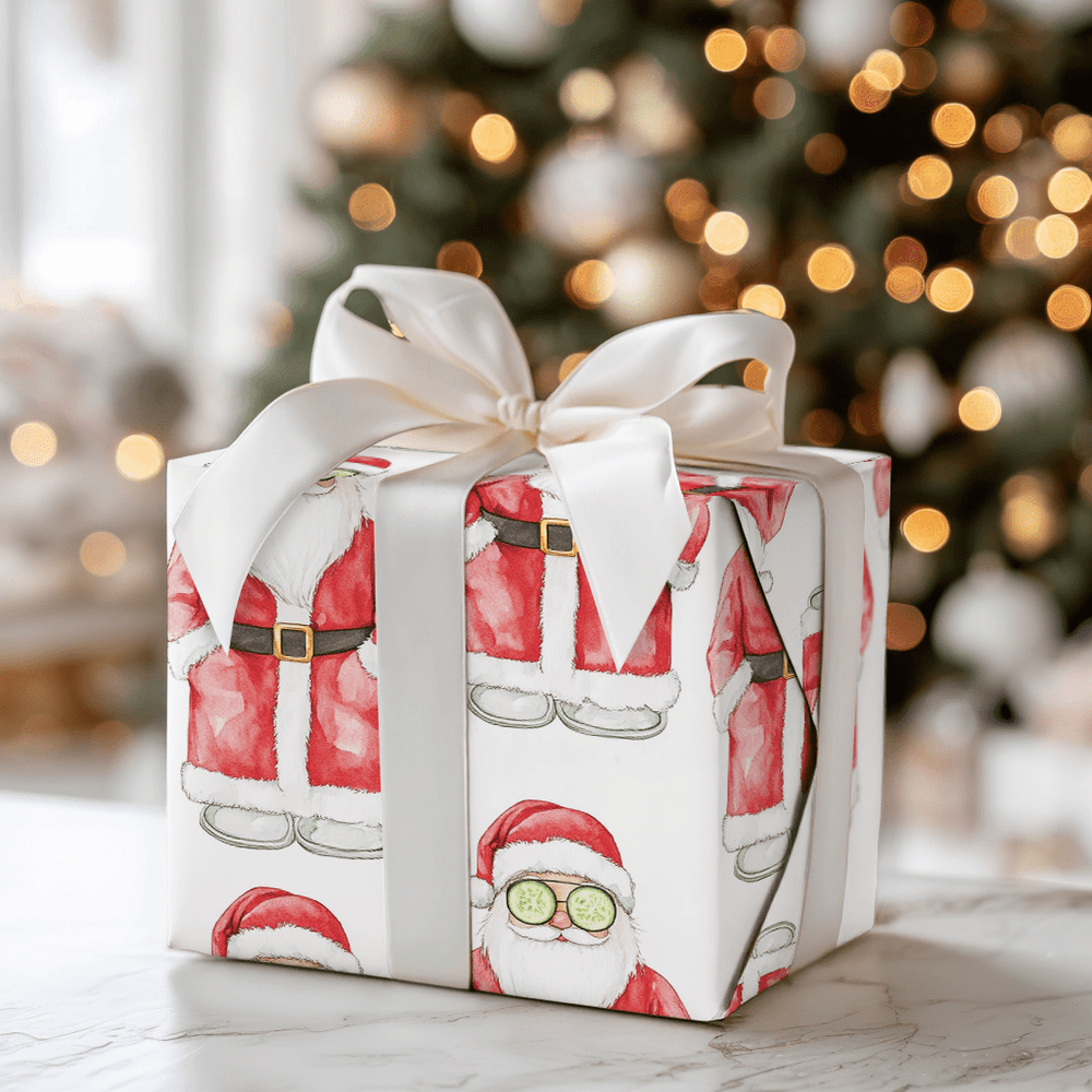 A Claus for Relaxation - Wrapping Paper - Aspen & Arlo