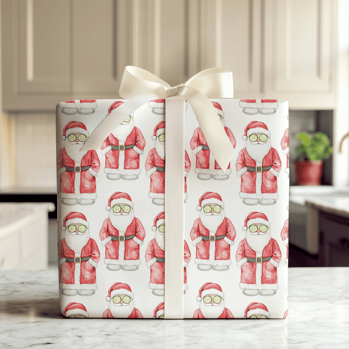 A Claus for Relaxation - Wrapping Paper - Aspen & Arlo
