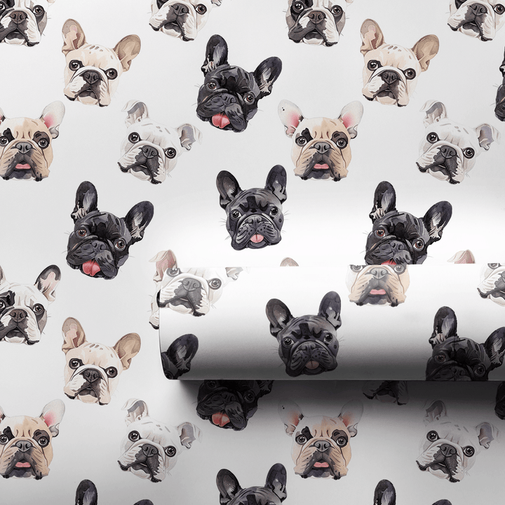 French, Kiss Me! - Wrapping Paper - Aspen & Arlo
