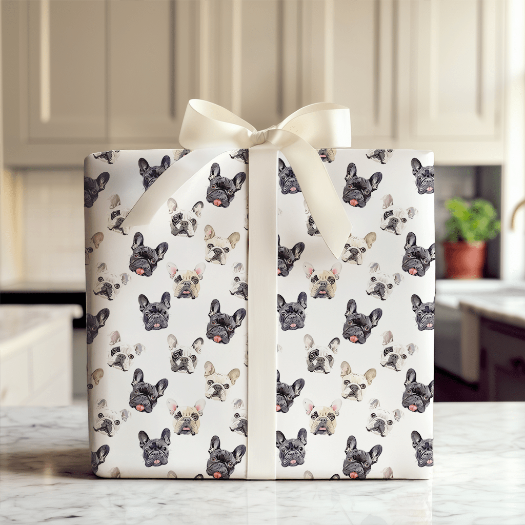 French, Kiss Me! - Wrapping Paper - Aspen & Arlo