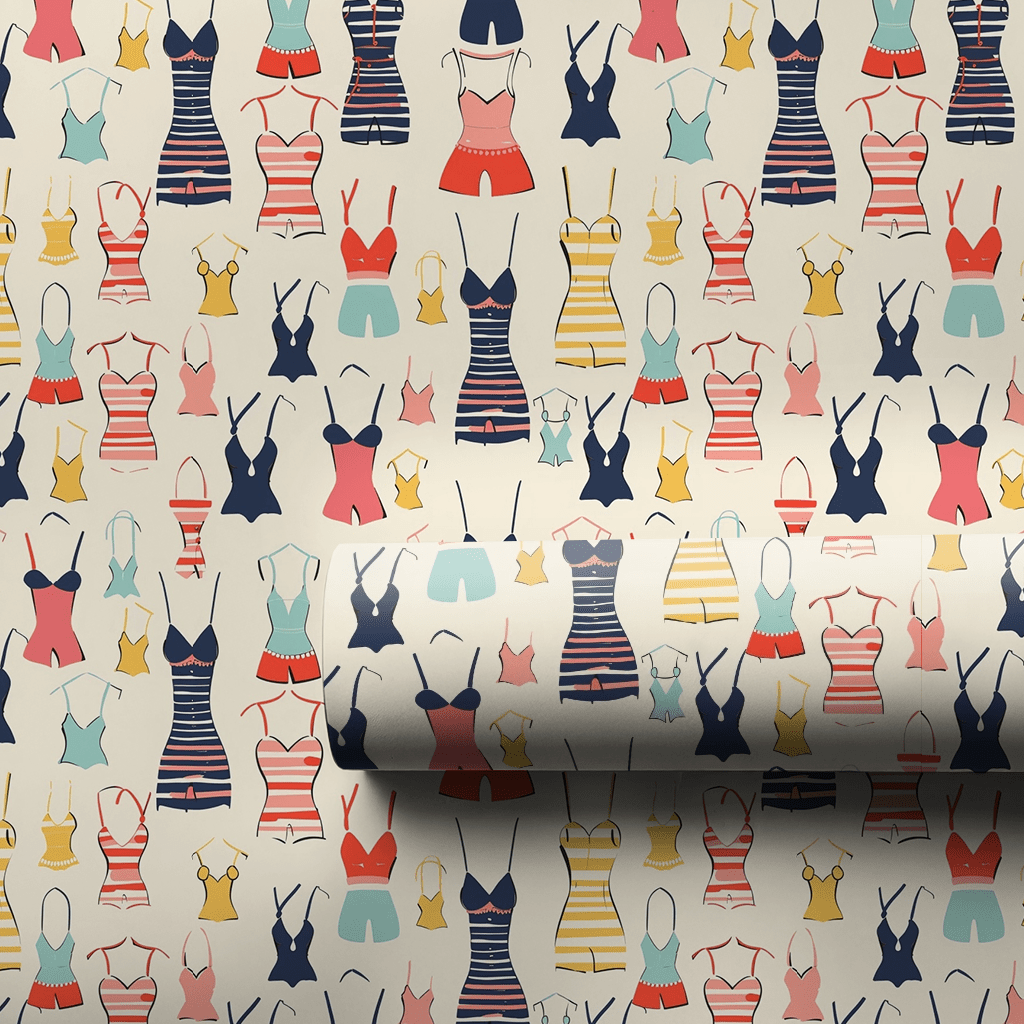 Beach Babes - Wrapping Paper - Aspen & Arlo