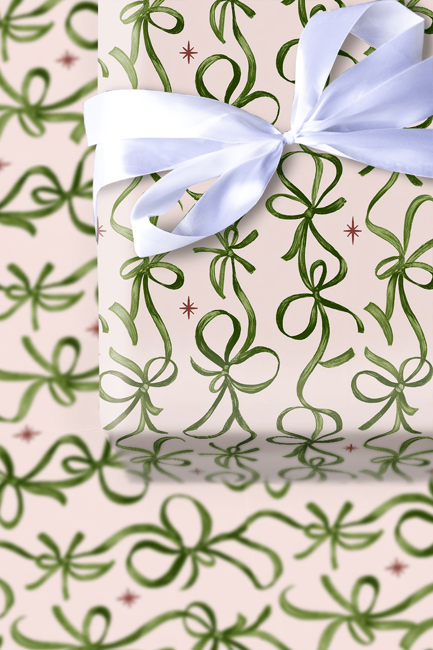Evergreen Elise - Wrapping Paper - Aspen & Arlo