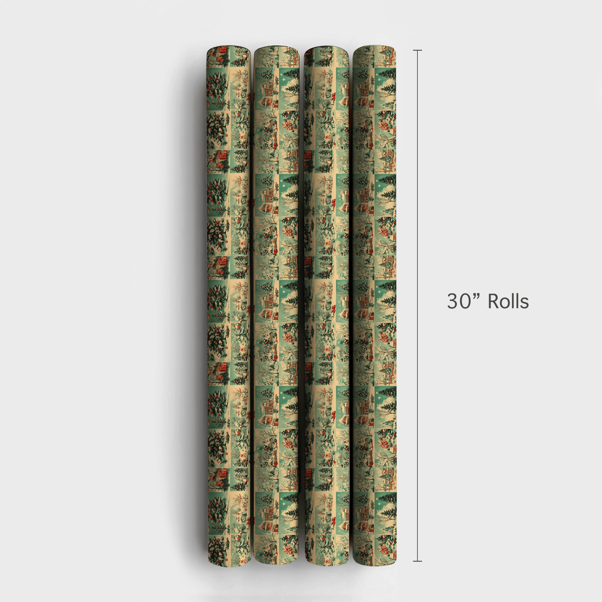 Holiday Postage - Wrapping Paper - Aspen & Arlo
