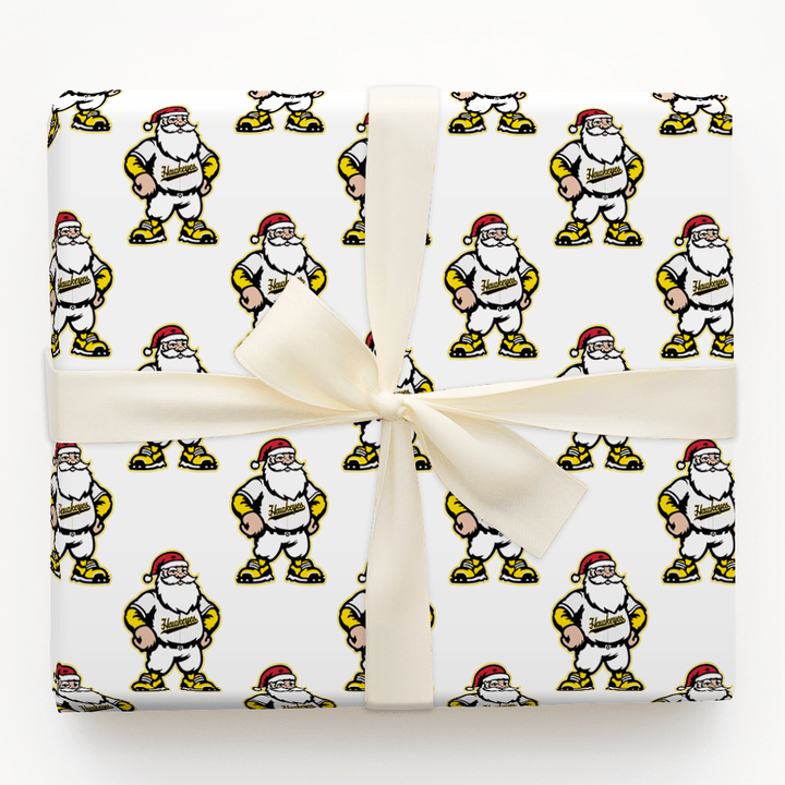 Snowy Sluggers of Iowa - Wrapping Paper - Aspen & Arlo