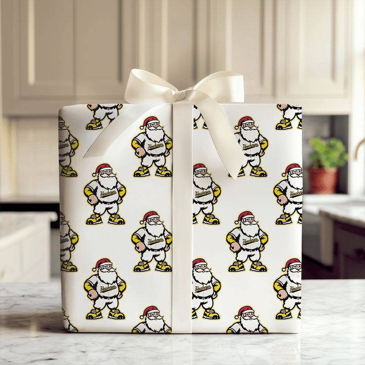 Snowy Sluggers of Iowa - Wrapping Paper - Aspen & Arlo