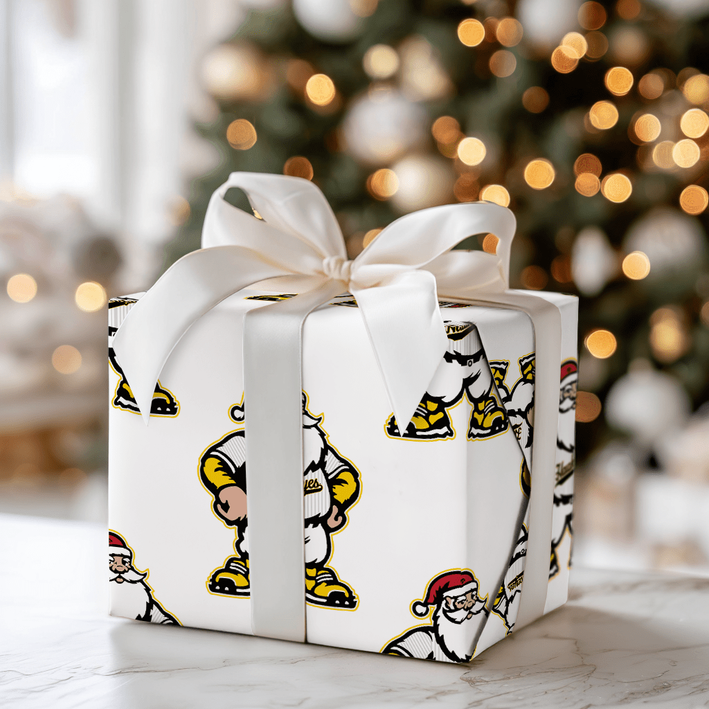 Snowy Sluggers of Iowa - Wrapping Paper - Aspen & Arlo