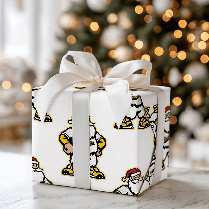 Snowy Sluggers of Iowa - Wrapping Paper - Aspen & Arlo