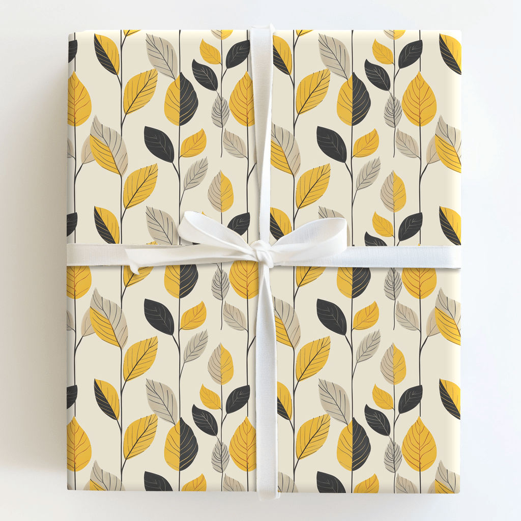 Yellow Dusks - Wrapping Paper - Aspen & Arlo