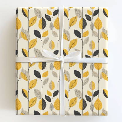 Yellow Dusks - Wrapping Paper - Aspen & Arlo