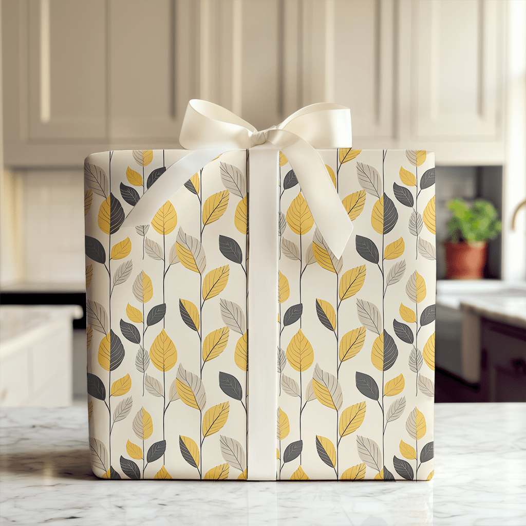 Yellow Dusks - Wrapping Paper - Aspen & Arlo