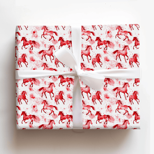 Luck and Red - Wrapping Paper - Aspen & Arlo
