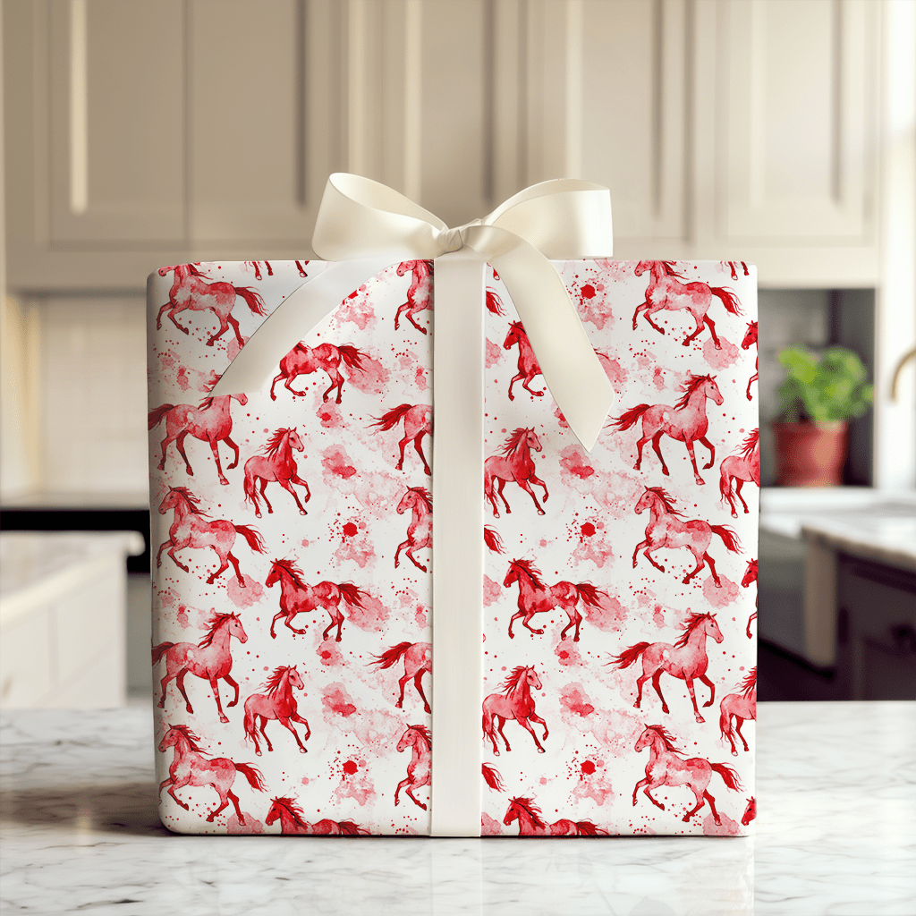 Luck and Red - Wrapping Paper - Aspen & Arlo