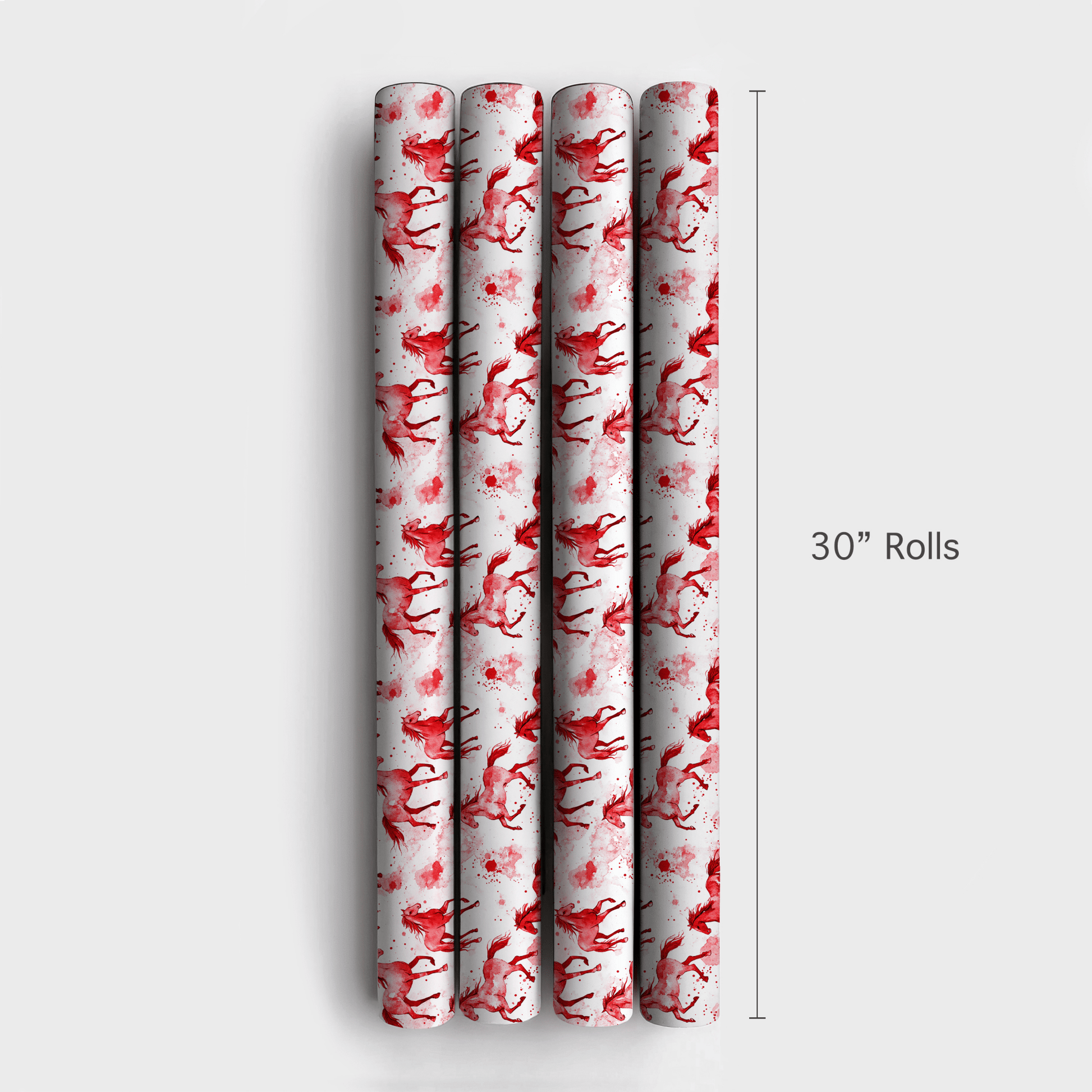 Luck and Red - Wrapping Paper - Aspen & Arlo