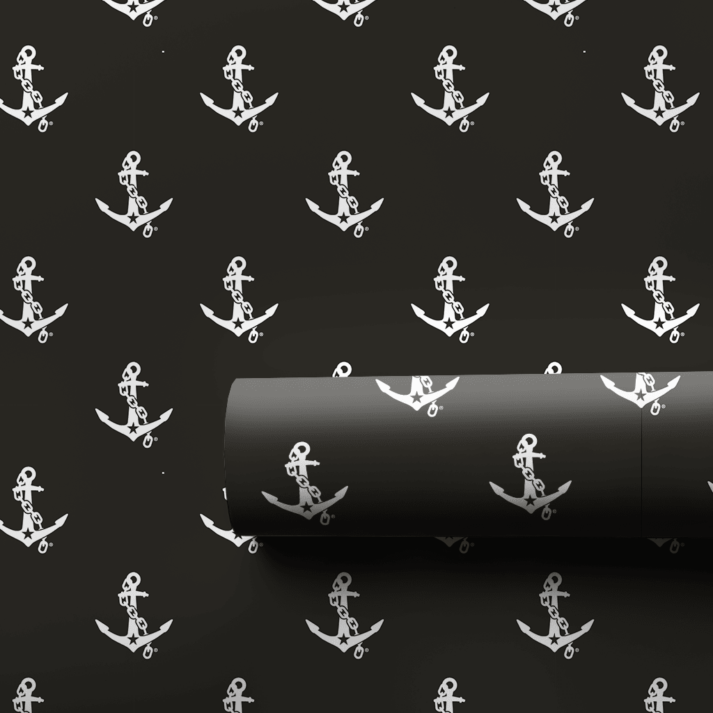 Commodore Anchors - Wrapping Paper - Aspen & Arlo
