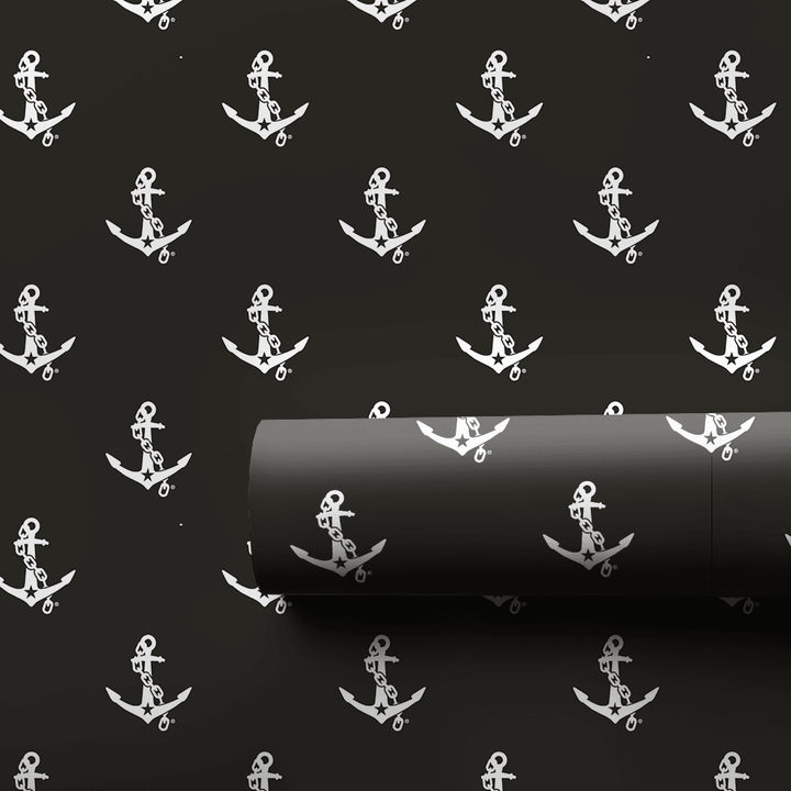 Commodore Anchors - Wrapping Paper - Aspen & Arlo