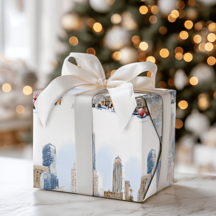Rockefeller Frost - Wrapping Paper - Aspen & Arlo