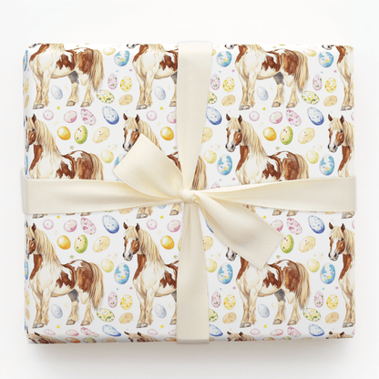 Easter Eggs with the American Paint - Wrapping Paper - Aspen & Arlo