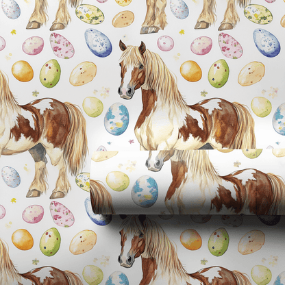 Easter Eggs with the American Paint - Wrapping Paper - Aspen & Arlo