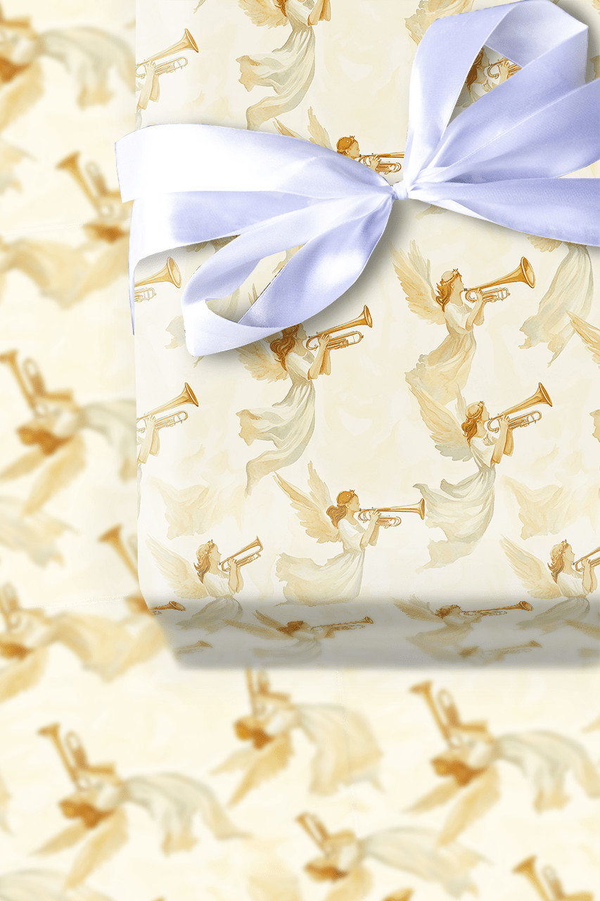 Halo There Holiday - Wrapping Paper - Aspen & Arlo