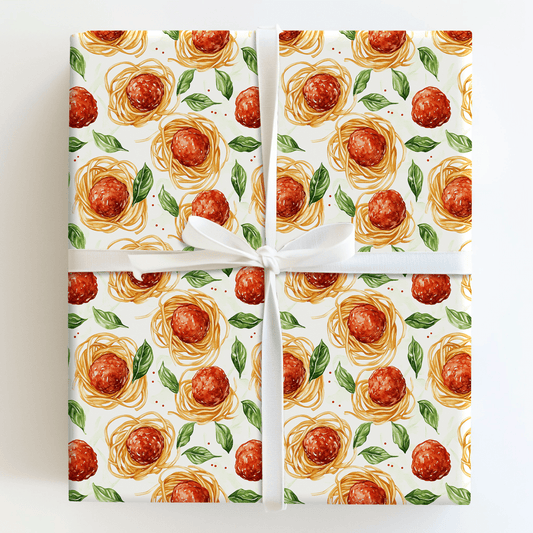 Spaghetti Incident - Wrapping Paper - Aspen & Arlo