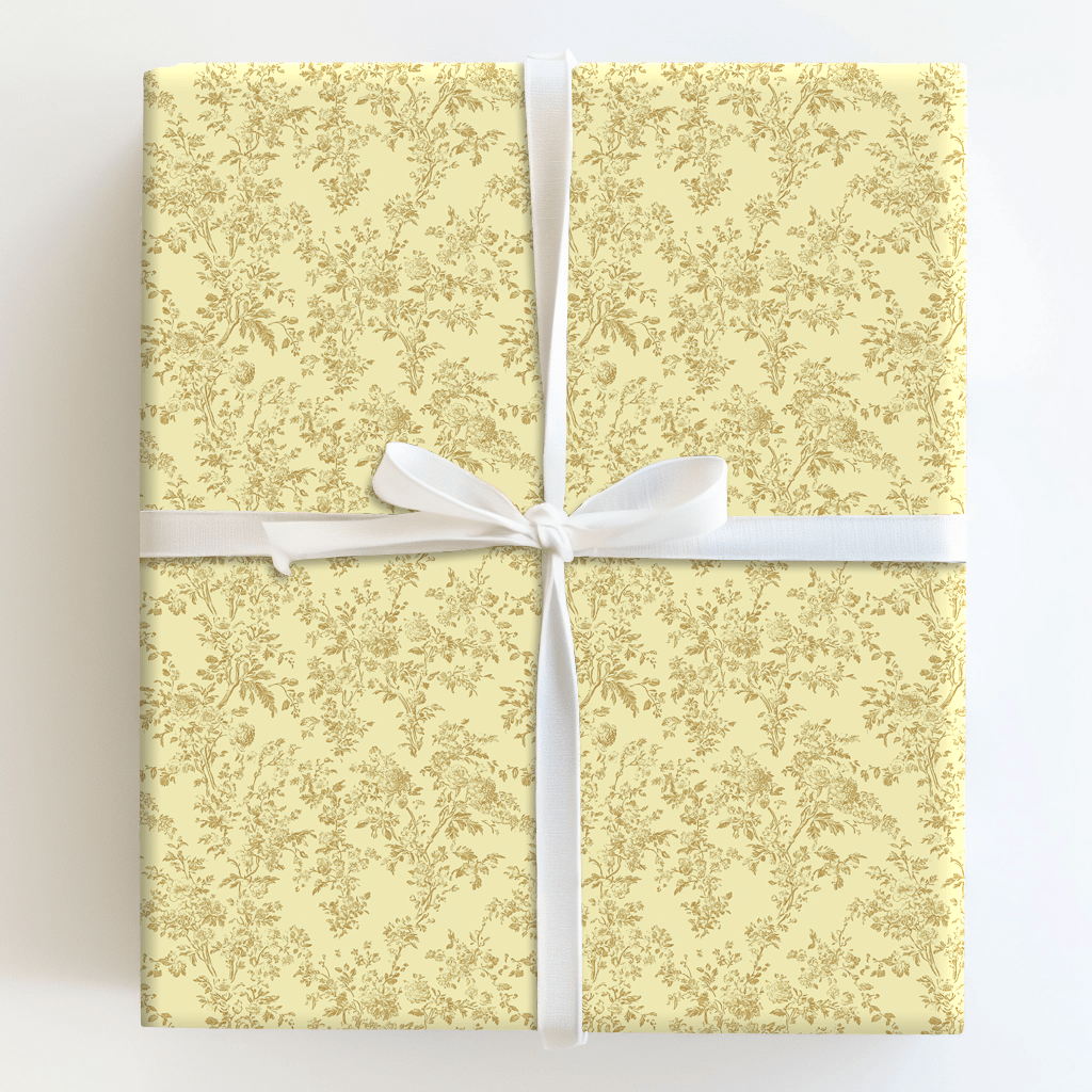 Yellow Homestead - Wrapping Paper - Aspen & Arlo