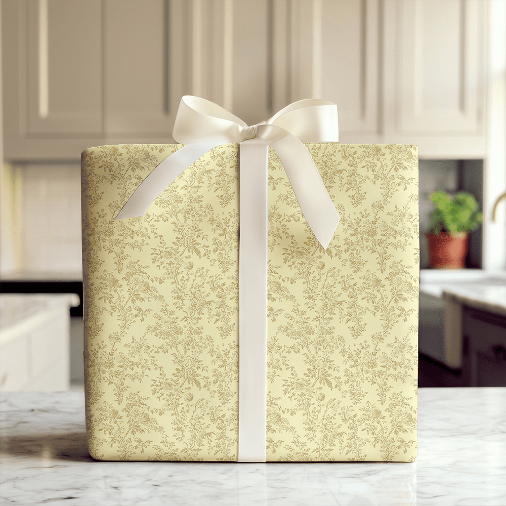 Yellow Homestead - Wrapping Paper - Aspen & Arlo
